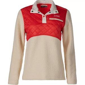 Magellan Outdoors womens holiday snap pullover large